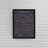 Hand-drawn Animals - small - 0