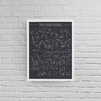 Hand-drawn Animals - small - 1