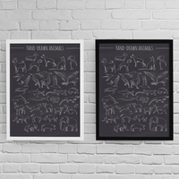 Hand-drawn Animals - small - 2