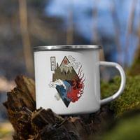 Емайлирано канче "Четири елемента" - small - 4