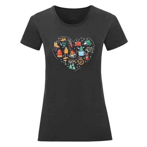 Дамска тениска "Хващам гората" - 2