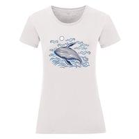 Дамска тениска "Синият кит" - small - 8