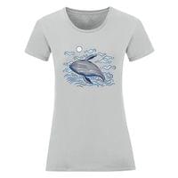 Дамска тениска "Синият кит" - small - 9