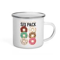 Емайлирано канче "Six Pack Donuts" - small - 3