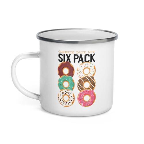 Емайлирано канче "Six Pack Donuts" - 2