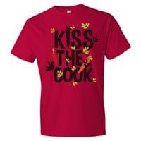 Мъжка тениска "Kiss The Cook" - small - 3