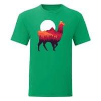 Мъжка тениска "Forest Alpaca" - small - 1