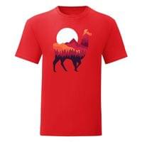Мъжка тениска "Forest Alpaca" - small - 5