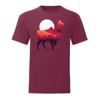 Мъжка тениска "Forest Alpaca" - small - 10