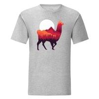 Мъжка тениска "Forest Alpaca" - small - 16