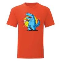Мъжка тениска "T-Rex и мегафон" - small - 3