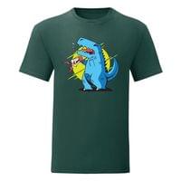 Мъжка тениска "T-Rex и мегафон" - small - 4