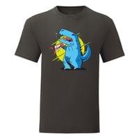 Мъжка тениска "T-Rex и мегафон" - small - 17