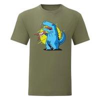 Мъжка тениска "T-Rex и мегафон" - small - 11