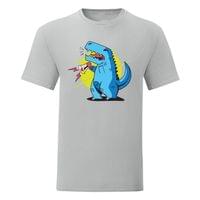 Мъжка тениска "T-Rex и мегафон" - small - 9
