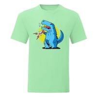Мъжка тениска "T-Rex и мегафон" - small - 12
