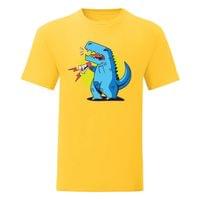 Мъжка тениска "T-Rex и мегафон" - small - 16