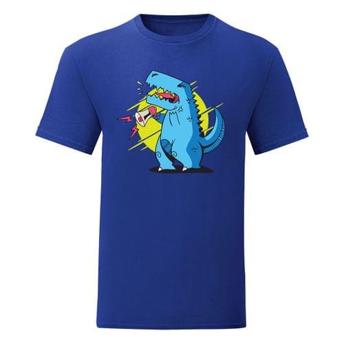 Мъжка тениска "T-Rex и мегафон" - 2