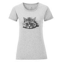 Дамска тениска "Котарак" - small - 2 Дамска тениска "Котарак" - small - 2
