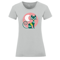 Тениска "Котка" (дамска) - small - 8