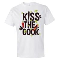 Мъжка тениска "Kiss The Cook" - small - 0
