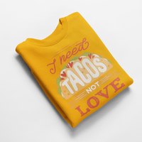 Ватирана блуза "I Need Tacos" - small - 5