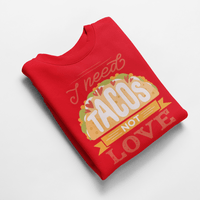 Ватирана блуза "I Need Tacos" - small - 6