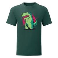 Мъжка тениска "T-Rex и смартфон" - small - 2