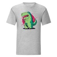 Мъжка тениска "T-Rex и смартфон" - small - 15