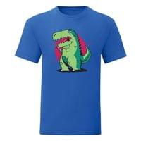 Мъжка тениска "T-Rex и смартфон" - small - 7