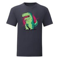 Мъжка тениска "T-Rex и смартфон" - small - 17