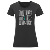 Дамска тениска "Good things" - small - 7