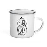 Емайлирано канче "Hike More" - small - 6