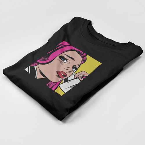Дамска блуза &amp;quot;Pop Art Girl&amp;quot; - 1