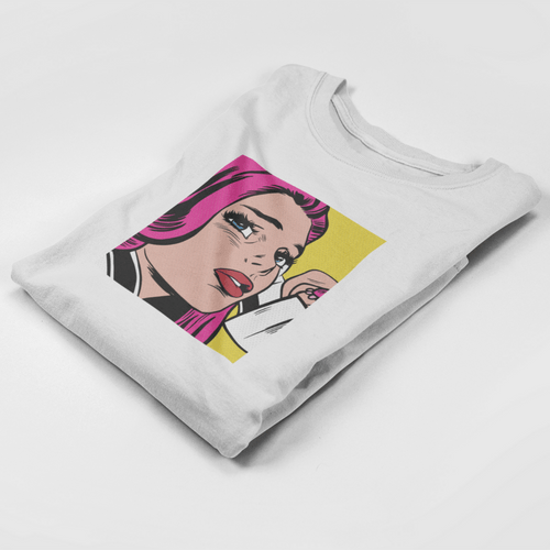 Дамска блуза "Pop Art Girl" - 2