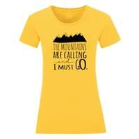 Тениска "The Mountains Are Calling" (дамска) - small - 11