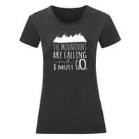 Тениска "The Mountains Are Calling" (дамска) - small - 14