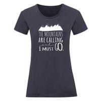 Тениска "The Mountains Are Calling" (дамска) - small - 16