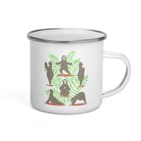 Емайлирано канче "Sloth Yoga" - small - 3