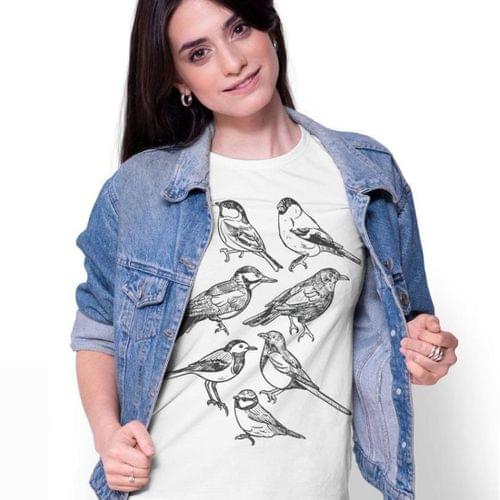 Дамска тениска &amp;quot;Birds&amp;quot;