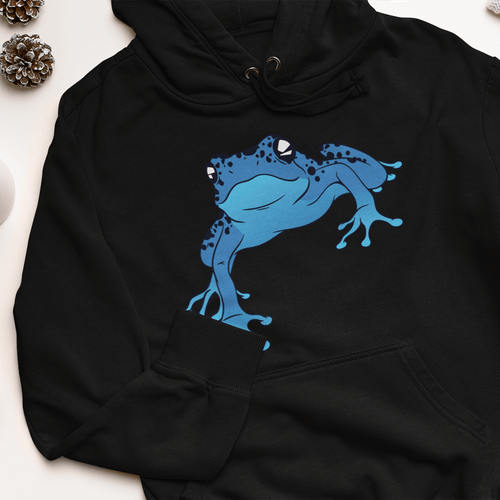 Дамска худи рокля &amp;quot;Dart Frog&amp;quot; - 1