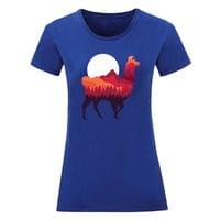Дамска тениска "Forest Alpaca" - small - 6