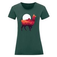 Дамска тениска "Forest Alpaca" - small - 8