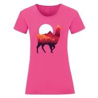 Дамска тениска "Forest Alpaca" - small - 3