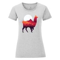 Дамска тениска "Forest Alpaca" - small - 9