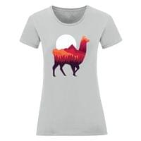 Дамска тениска "Forest Alpaca" - small - 4