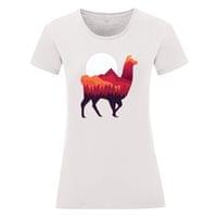 Дамска тениска "Forest Alpaca" - small - 5