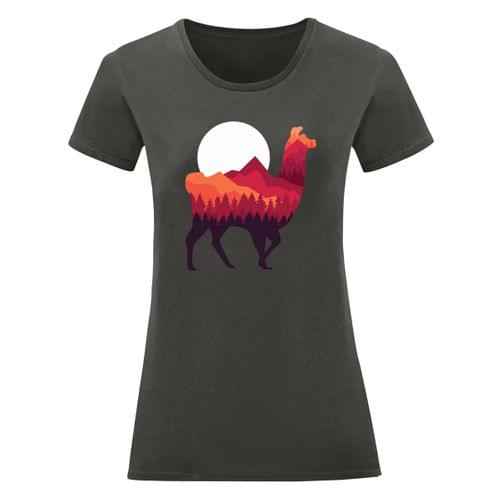 Дамска тениска &amp;quot;Forest Alpaca&amp;quot; - 1