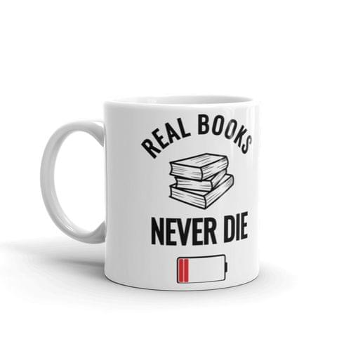 Чаша „Books Never Die“ - 1