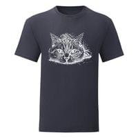 Мъжка тениска "Котарак" - small - 8 Мъжка тениска "Котарак" - small - 8